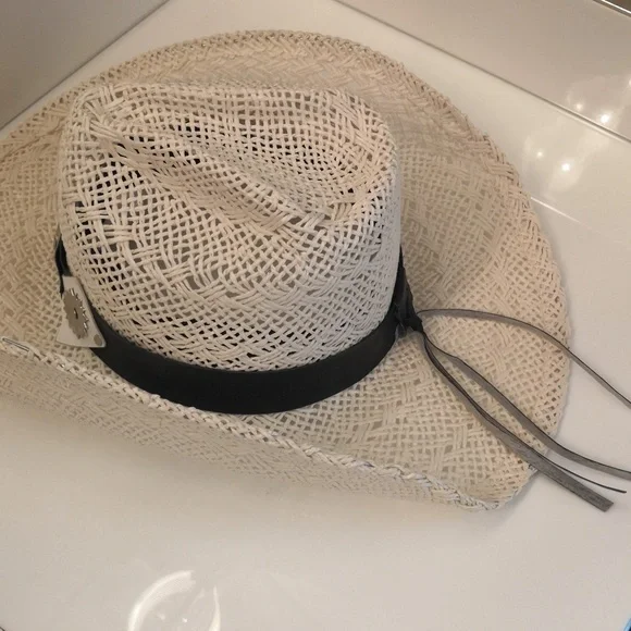 Cowboy Hat with Silver Medallions and Tassel - Picture 2 of 5